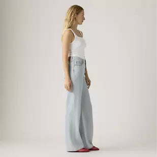 Levi's Ribcage Wide Leg 32" - Of Course Stone