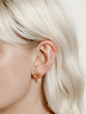 
            
                Load image into Gallery viewer, Wolf Circus Romi Earrings in Gold
            
        