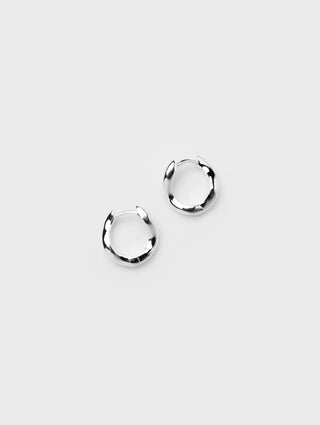 Wolf Circus Small Rowan Hoops - Silver