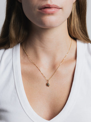 Wolf Circus Sun Charm Necklace - Gold
