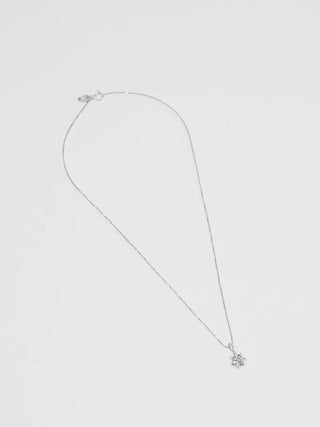 Wolf Circus Sun Charm Necklace - Silver