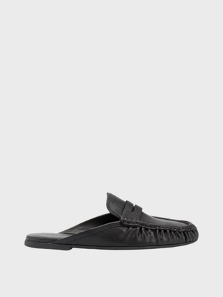 Vagabond Aleya Backless Loafer in Black
