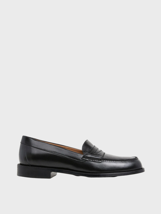 Flattered Sage Leather in Black