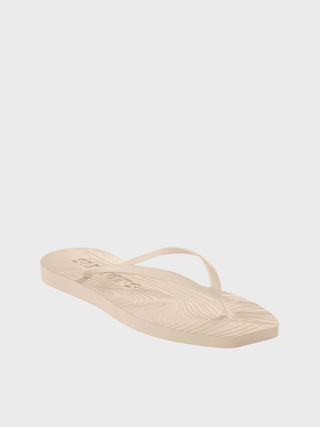 Sleepers Tapered Flip Flop in Eggnog
