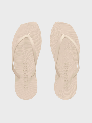 Sleepers Tapered Flip Flop in Eggnog