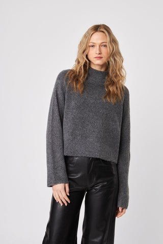John + Jenn Oliver Sweater in Granite