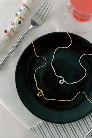 Kara Yoo Maeva Necklace Gold Plated Brass