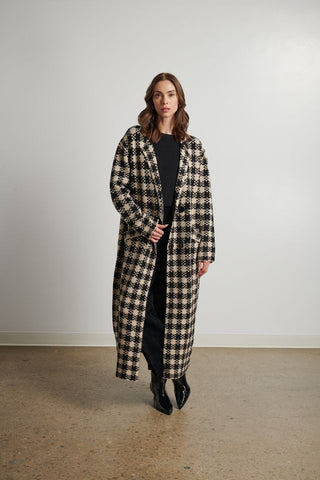 Line The Label Palmer Sweater- Porcelain Tile