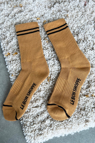 Boyfriend Socks (wholesale): Clay