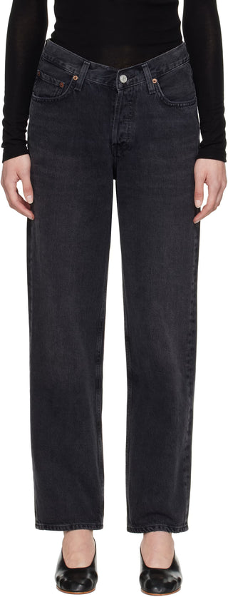 Agolde V-Waist Baggy In Hitch