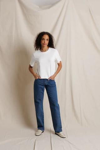 Perfectwhitetee Atlas Crewneck Tee - White