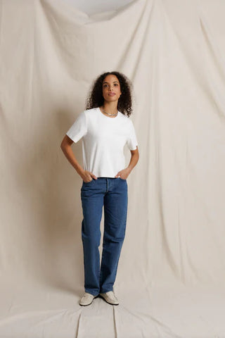 Perfectwhitetee Atlas Crewneck Tee - White