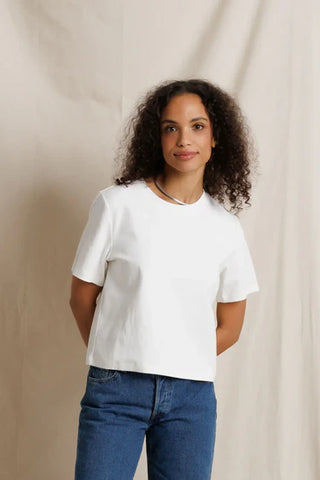 Perfectwhitetee Atlas Crewneck Tee - White