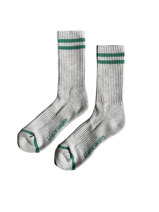 EXTENDED Boyfriend Socks (wholesale): Ice