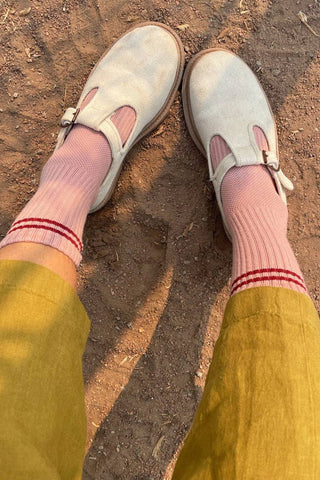 Boyfriend Socks (wholesale): Lt. Grey