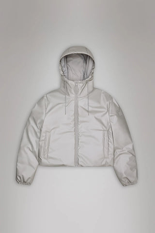 Rains Lohja Short Insulated Jacket in Nimbus