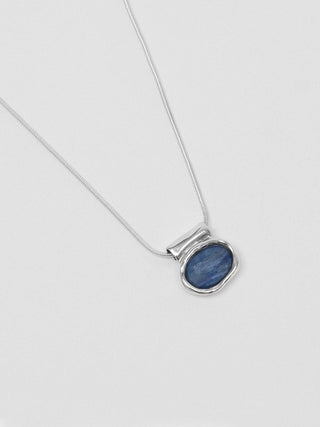 Wolf Circus Imogen Necklace in Blue Kyanite and Sterling Silver