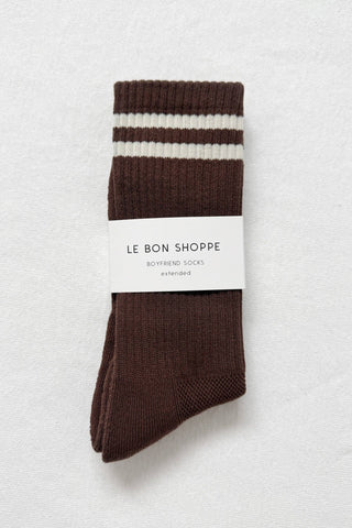 EXTENDED Boyfriend Socks (wholesale): Ice