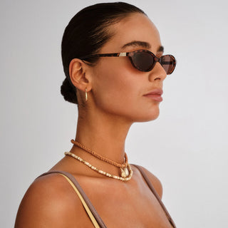 Le Specs Duskfall Sunglasses - Tort Brown Mono