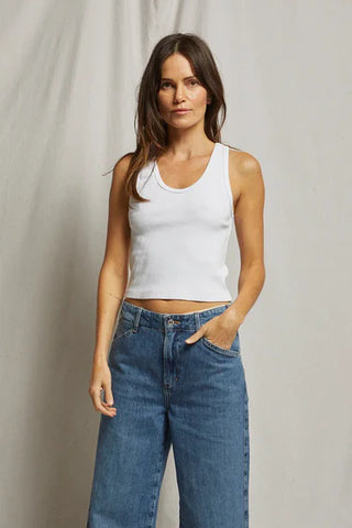 Perfectwhitetee Blondie Tank - White