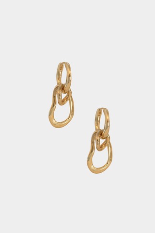 Kara Yoo Renata Hoop Set - Gold Plated Brass