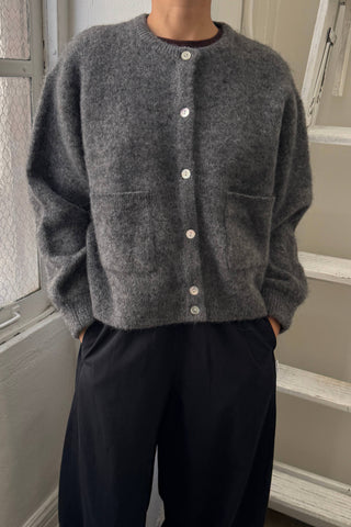 Le Bon Shoppe Amélie Alpaca Cardigan - Charcoal