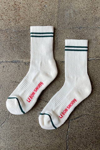 Boyfriend Socks (wholesale): Clay