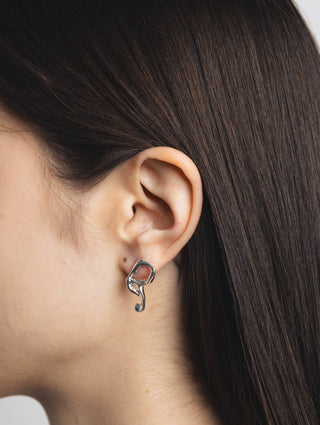 Wolf Circus Butterfly Earrings in Sterling Silver