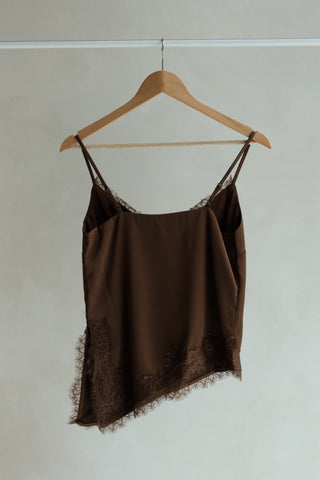 Heartloom Chantale Top - Cafe