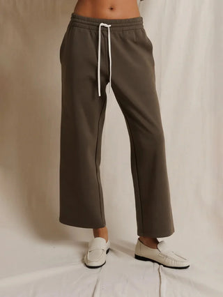 Perfectwhitetee Claud Track Pant - Dark Olive