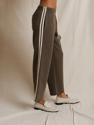 Perfectwhitetee Claud Track Pant - Dark Olive