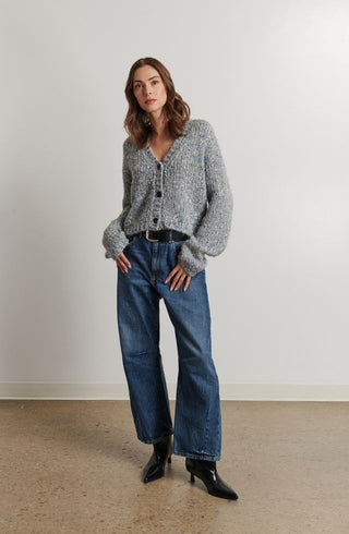 Line The Label Lanie Cardigan in Rainstorm