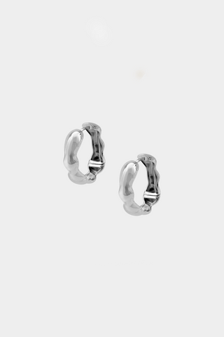 Kara Yoo Medium Lara Hoops Gold Plated Brass