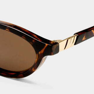 Le Specs Duskfall Sunglasses - Tort Brown Mono