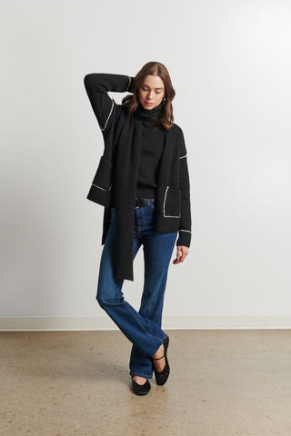 Line The Label Paris Sweater- Moonlight