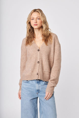John + Jenn Braxton Cardigan in Latte