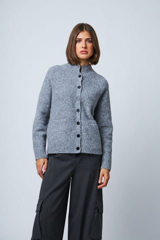 Line the Label Elsie Sweater in London Fog