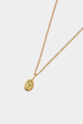 Kara Yoo Ami Necklace - Butter / Gold Plated Brass