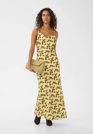 Gestuz Chery Dress - Lomen Yellow Olive