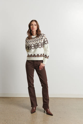 Line The Label Indigo Sweater- Warm Chalet