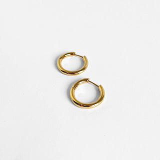 Kara Yoo Uma Hoops Gold Plated Brass