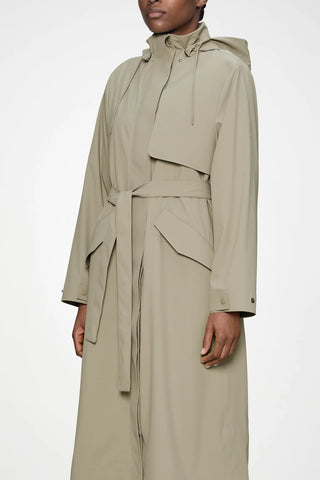 Rains Suva Hardshell W Coat W3 - Beige