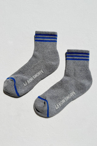 Girlfriend Socks (wholesale): Grey