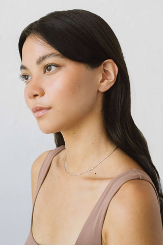 Prism Studs: Sterling Silver / 3mm