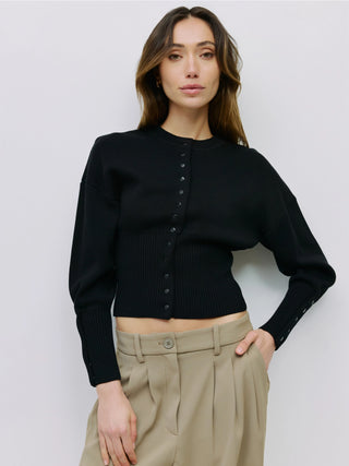Mod Ref The Rosaline Sweater in Black