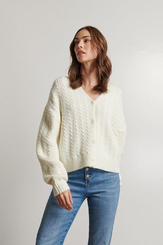 Line The Label Honey Sweater- Meringue