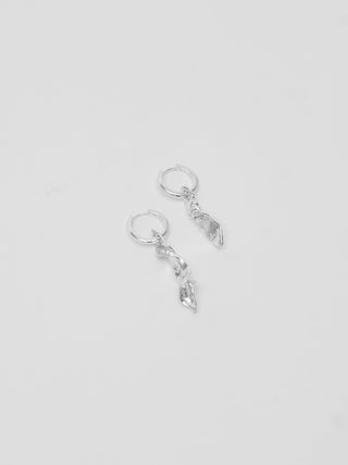 Wolf Circus Tidal Hoops in Sterling Silver