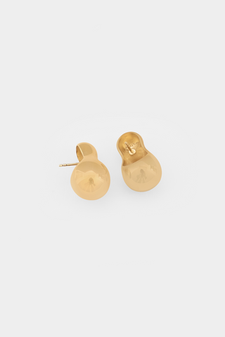 Kara Yoo Willa Studs Gold Plated Brass