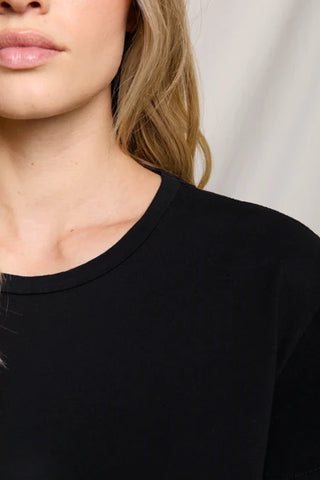 Perfectwhitetee Harley Boxy Crew Tee - Black