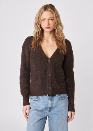 John + Jenn Braxton Cardigan - Chocolate